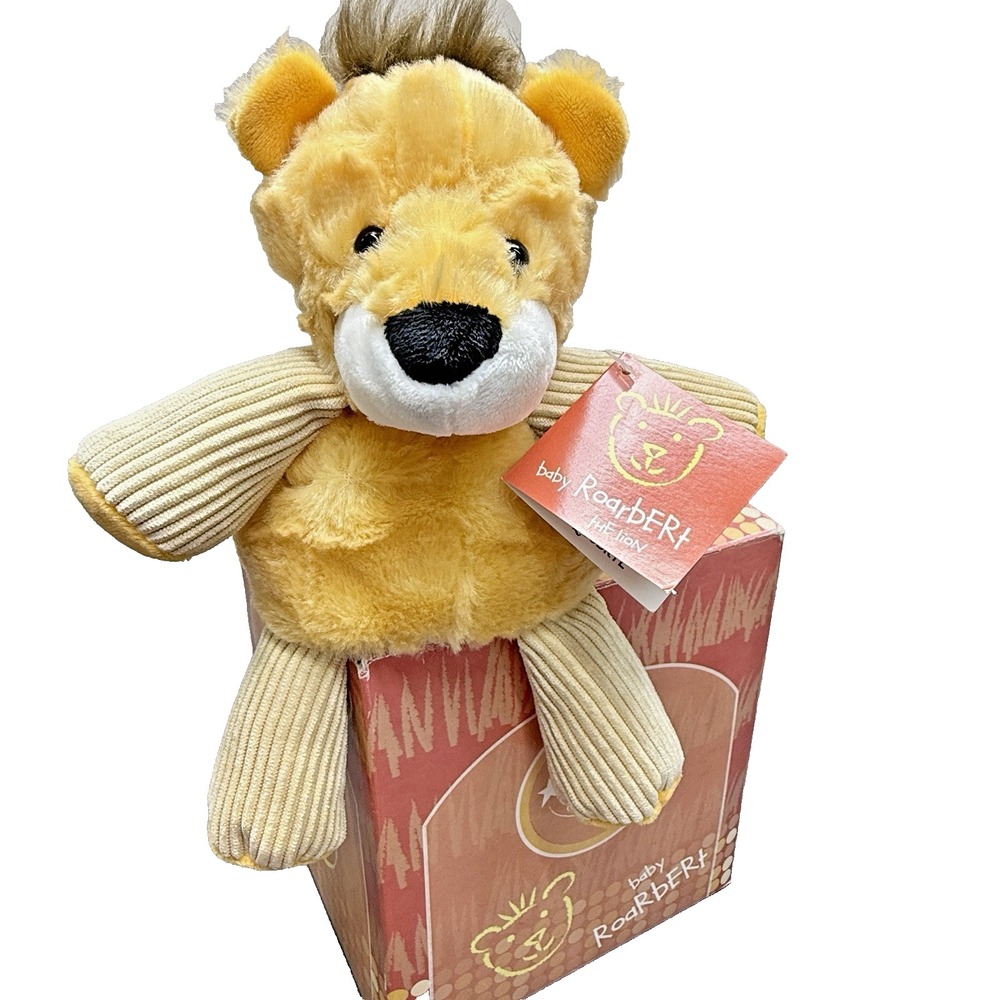 Scentsy Buddy "Baby Roarbert" Lion Plush Mini Stuffed Retired New w/Tag & Box